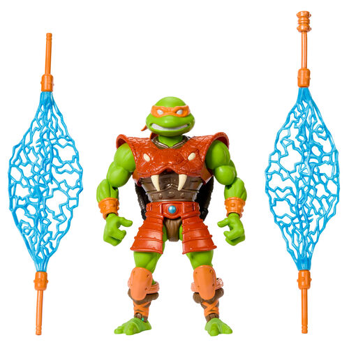 Figurine Michelangelo – Masters of the Universe x Tortues Ninja 14cm