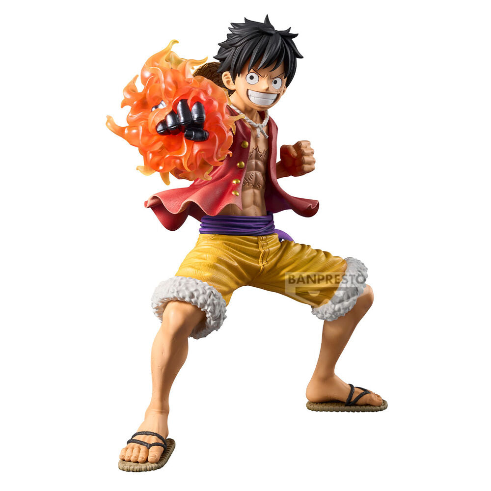 🏴☠️ Figurine Monkey D. Luffy – Grandista – One Piece (21 cm)