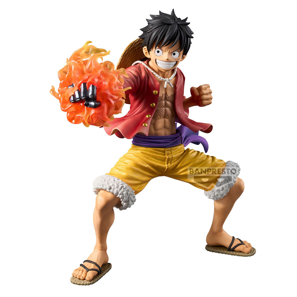 🏴☠️ Figurine Monkey D. Luffy – Grandista – One Piece (21 cm)