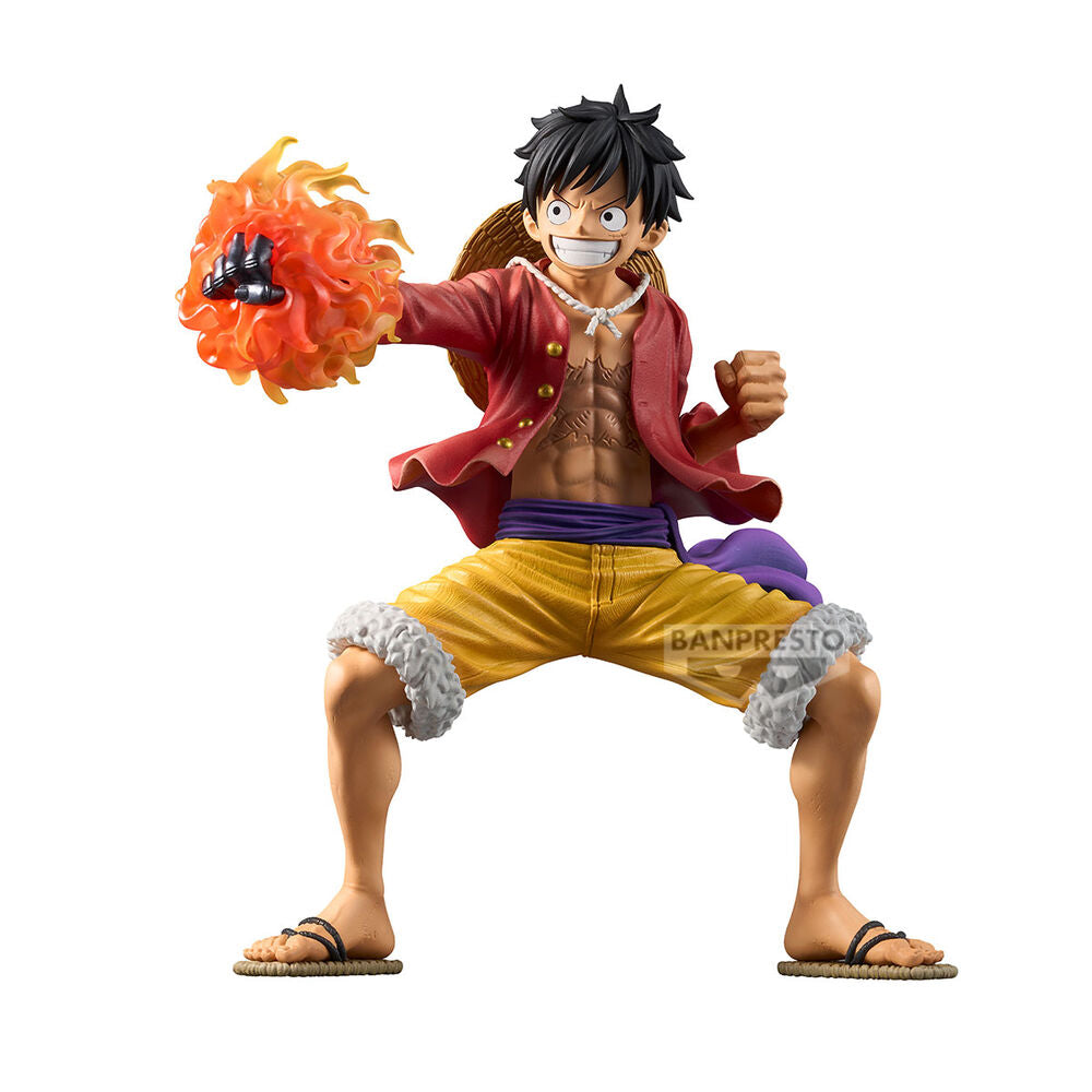 🏴☠️ Figurine Monkey D. Luffy – Grandista – One Piece (21 cm)