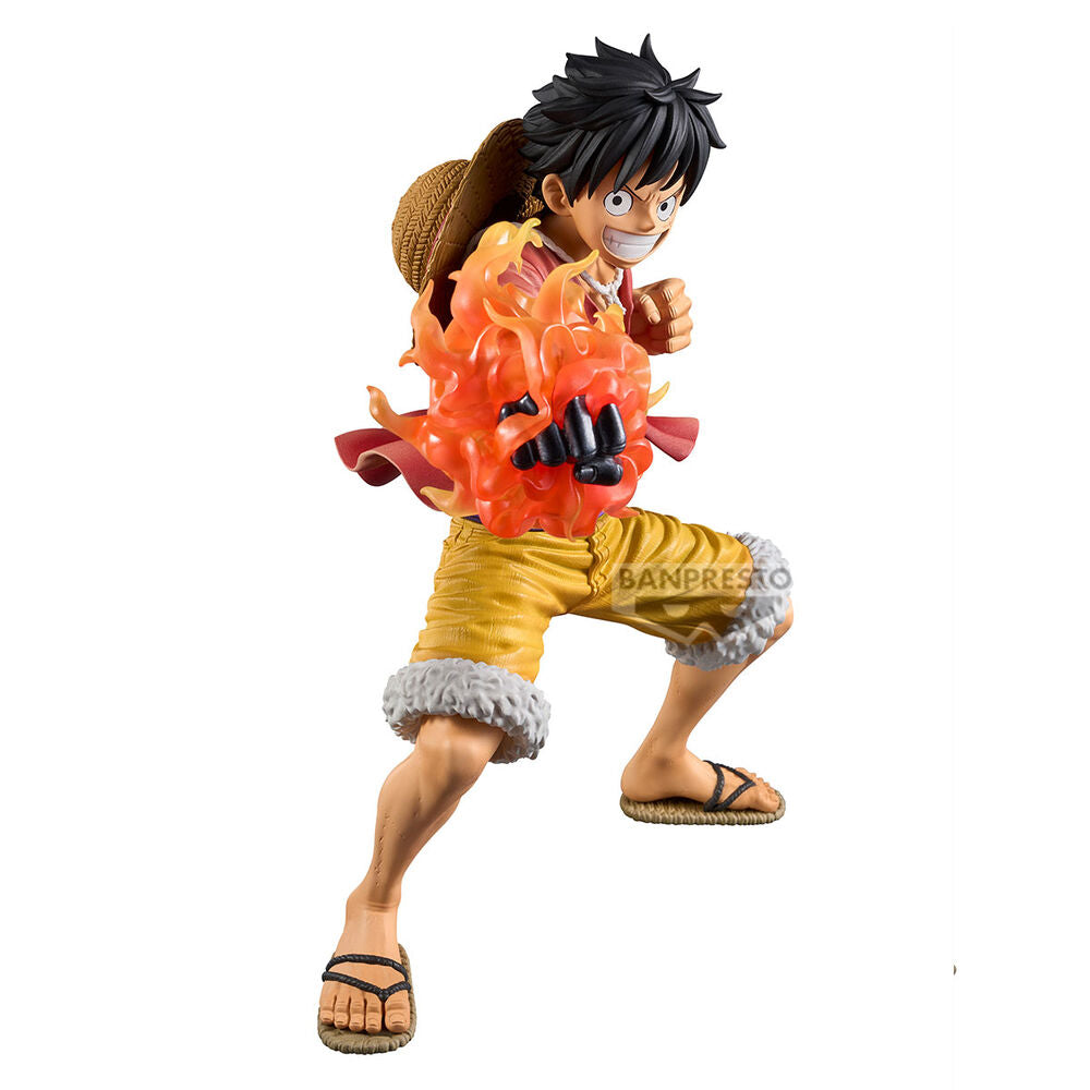 🏴☠️ Figurine Monkey D. Luffy – Grandista – One Piece (21 cm)