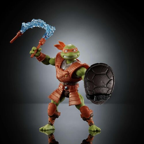 Figurine Michelangelo – Masters of the Universe x Tortues Ninja 14cm