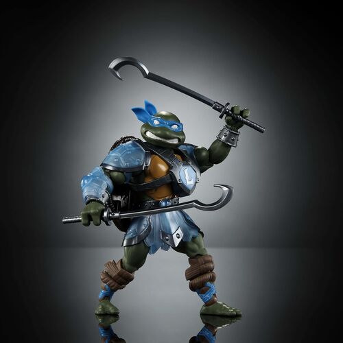Figurine Leonardo – Masters of the Universe x Tortues Ninja 14cm
