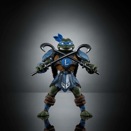 Figurine Leonardo – Masters of the Universe x Tortues Ninja 14cm